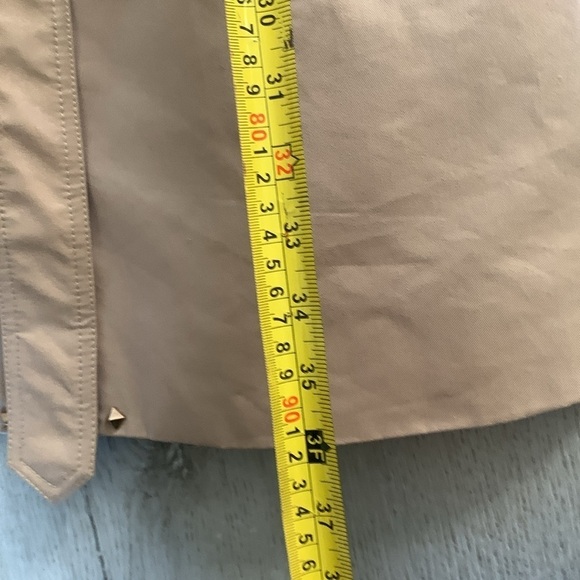 Valentino Spa trench coat tan studs detail sz XL luxury buttons classic elegant - Picture 10 of 16